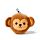 Relaxeazzz Travel Pillow & Eye Mask - Monkey