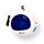 Relaxeazzz Travel Pillow & Eye Mask - Space Cadet