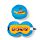Relaxeazzz Travel Pillow & Eye Mask - The Beatles Yellow Submarine