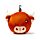 Relaxeazzz Travel Pillow & Eye Mask - Highland Coo Cow