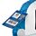 Fun Blue Plush Volkswagen VW T1 Camper Bus Shaped Cushion