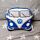Fun Blue Plush Volkswagen VW T1 Camper Bus Shaped Cushion