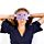 Relaxeazzz Travel Pillow & Eye Mask - Adoramals Octopus