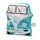 Plush Volkswagen VW T1 Camper Bus Shaped Surf Cushion