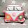 Plush Volkswagen VW T1 Camper Bus Shaped Summer Cushion