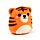 Squidglys Alfie the Tiger Adoramals Wild Plush Toy
