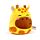 Squidglys Raffi the Giraffe Adoramals Wild Plush Toy