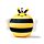 Relaxeazzz Travel Pillow & Eye Mask - Adorabugs Bee