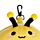 Relaxeazzz Travel Pillow & Eye Mask - Adorabugs Bee
