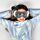 Relaxeazzz Travel Pillow & Eye Mask - Adoramals Janu the Elephant