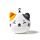 Relaxeazzz Travel Pillow & Eye Mask - Adoramals Lola the Cat