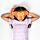 Relaxeazzz Travel Pillow & Eye Mask - Adoramals Orangutan