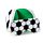 Relaxeazzz Travel Pillow & Eye Mask - Football