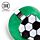 Relaxeazzz Travel Pillow & Eye Mask - Football