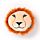 Relaxeazzz Travel Pillow & Eye Mask - Lion