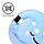 Relaxeazzz Travel Pillow & Eye Mask - Aoi the Whale Shark