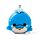 Relaxeazzz Travel Pillow & Eye Mask - Blu the Dolphin