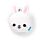 Relaxeazzz Travel Pillow & Eye Mask - Frances the Rabbit