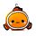 Relaxeazzz Travel Pillow & Eye Mask - Finley the Clown Fish