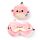 Relaxeazzz Travel Pillow & Eye Mask - Puff the Puffer Fish
