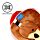 Relaxeazzz Travel Pillow & Eye Mask  - Paddington Bear