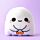 Squidglys Plush Toy - Adoramals Carrie the Ghost