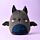 Squidglys Plush Toy - Adoramals Dexter the Bat