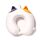 Relaxeazzz Plush Memory Foam Travel Pillow - Adoramals Lola the Cat