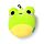 Relaxeazzz Travel Pillow & Eye Mask - Adoramals Silas the Frog