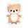 2-in-1 Swapseazzz Travel Pillow and Plush Toy - Adoramals Shuggs the Shiba Inu