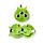 Relaxeazzz Travel Pillow & Eye Mask - Space Cadet Alien