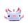 Relaxeazzz Travel Pillow & Eye Mask - Minecraft Axolotl