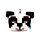 Relaxeazzz Travel Pillow & Eye Mask - Minecraft Panda