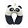 Relaxeazzz Plush Kids Memory Foam Travel Pillow - Adoramals Banjo the Panda