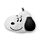Peanuts Snoopy Plush Travel Pillow & Eye Mask
