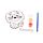 Paint Your Own DIY Suncatcher - Zooniverse Lion