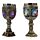 Decorative Celtic Painted Effect Dragon Goblet