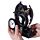 Gothic Armoured Dragon Mantle Clock