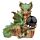 All Seeing Orb Elements Dragon Figurine