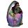Hatching Egg Metallic Rainbow Dragon Figurine
