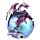 Geode Egg LED Dark Legends Dragon Figurine