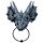 Shadows of Darkness Grey Stone Effect Dragon Skull Door Knocker