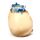 Tea Light Candle Holder - Elements Baby Dragon Crystal Egg Cave