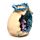 Tea Light Candle Holder - Elements Baby Dragon Crystal Egg Cave