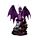 Enchanted Nightmare Dragon - Amethyst Spirit of the Forest Skull
