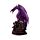 Enchanted Nightmare Dragon - Amethyst Spirit of the Forest Skull