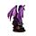 Enchanted Nightmare Dragon - Amethyst Spirit of the Forest Skull