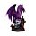 Enchanted Nightmare Dragon - Amethyst Spirit of the Forest Skull