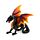 Dark Legends Dragon - Protector of the Night Obsidian Fire