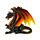 Dark Legends Dragon - Defender of the Night Obsidian Fire